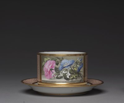 Edény, a Worcester Porcelain Factory gyártmánya, 1810 körül alkotó: English School
