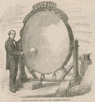 Distins Monster Drum a Händel Fesztiválon alkotó: English School