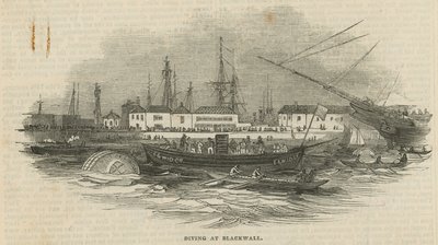 Búvárkodás a Blackwallban alkotó: English School