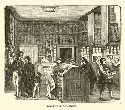 Doctors Commons alkotó: English School