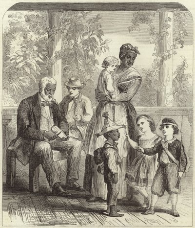 Hazai élet Dél-Karolinában alkotó: English School