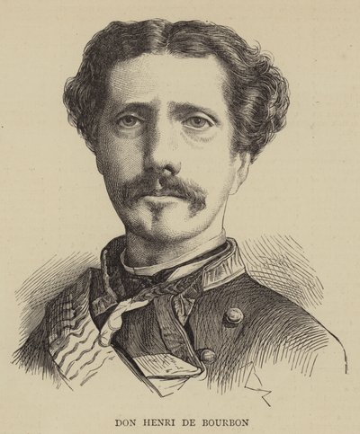 Don Henri de Bourbon (metszet) alkotó: English School