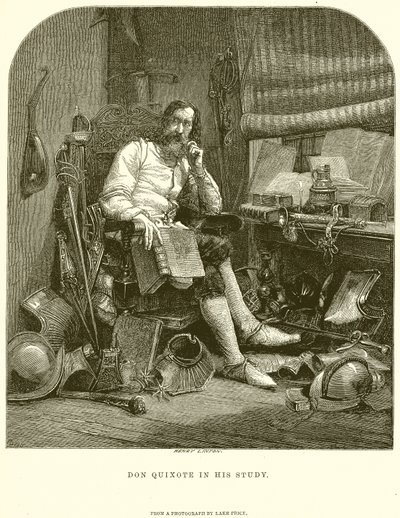 Don Quijote tanulmányában alkotó: English School