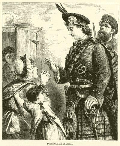 Donald Cameron of Lochiel (metszet) alkotó: English School