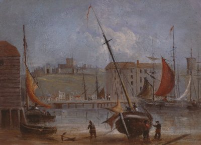 Doveri kastély és kikötő, 1830 körül alkotó: English School