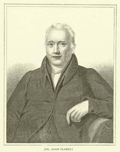 Dr. Adam Clarke (metszet) alkotó: English School