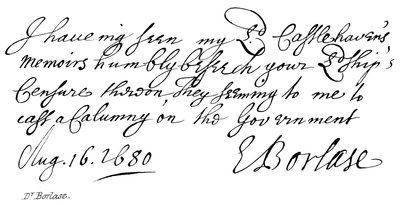 Dr Borlase alkotó: English School