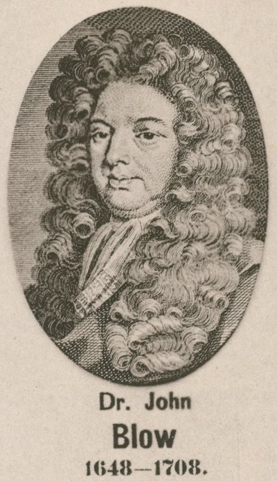Dr. John Blow (mélynyomás) alkotó: English School