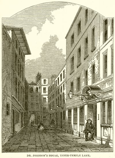 Dr. Johnsons House, Inner-Temple Lane alkotó: English School