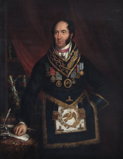 Dr. Robert Thomas Crucefix, 1837 alkotó: English School