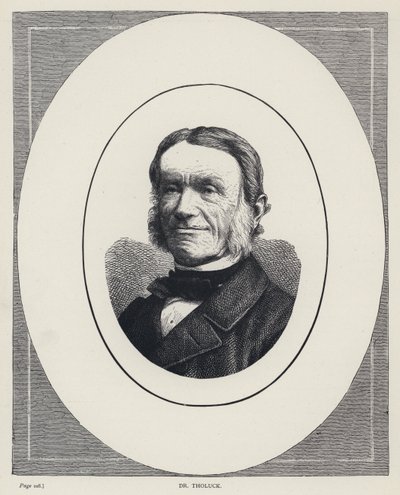 Dr. Tholuck (metszet) alkotó: English School