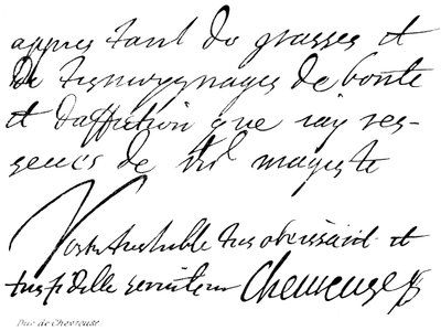 Chevreuse hercege alkotó: English School