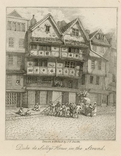 Duke de Sullys ház a strandon alkotó: English School