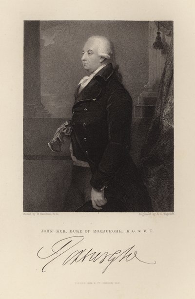 Herzog von Roxburghe von English School