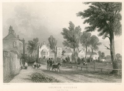 Dulwich College, London, délnyugati nézet alkotó: English School