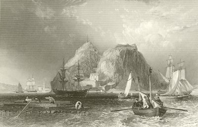 Dumbarton kastély a Clyde-on alkotó: English School