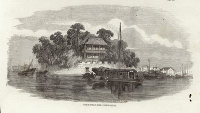 Holland Folly erőd, Canton River alkotó: English School