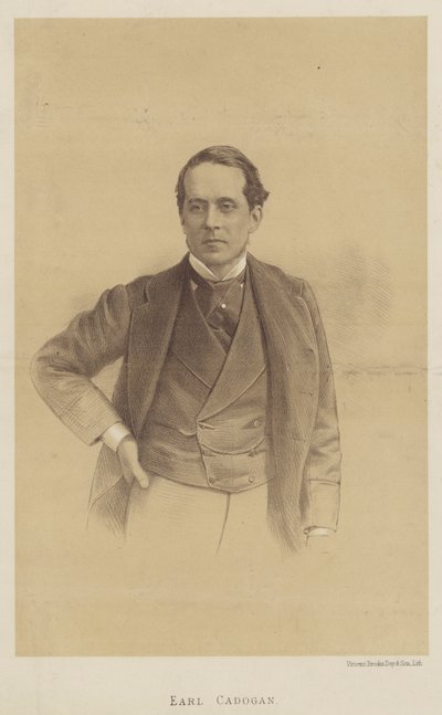 Earl Cadogan, Írország alkirálya (litográfia) alkotó: English School