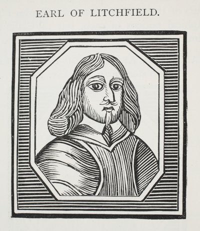 Earl of Litchfield, illusztráció a Chap-books of the Eighteenth Century-ből, John Ashton, pub. 1882 alkotó: English School