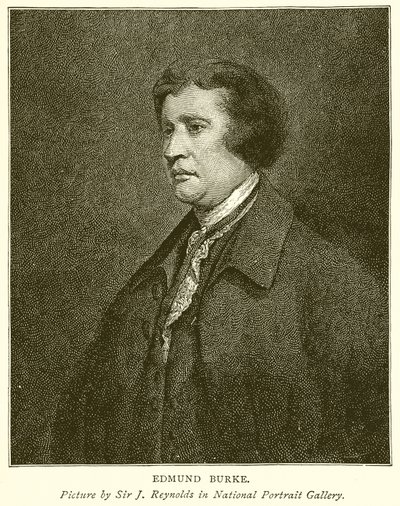 Edmund Burke alkotó: English School