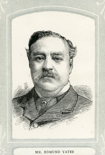 Edmund Yates (1831-94), újságíró és regényíró alkotó: English School