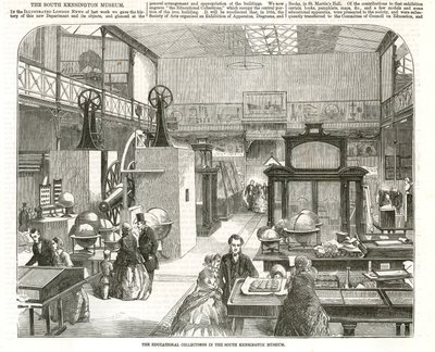 Oktatási gyűjtemények a South Kensington Múzeumban alkotó: English School