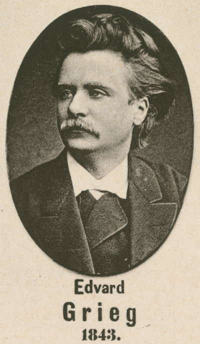 Edvard Grieg (metszet) alkotó: English School