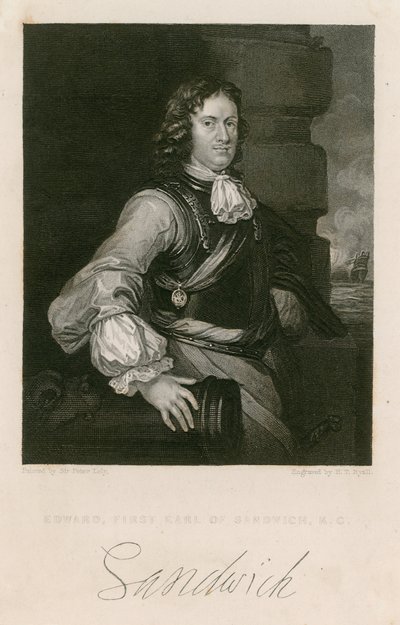 Edward Montagu, Sandwich grófja alkotó: English School