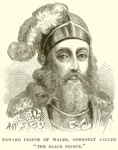 Edward walesi herceg, általában Fekete Hercegnek hívják alkotó: English School