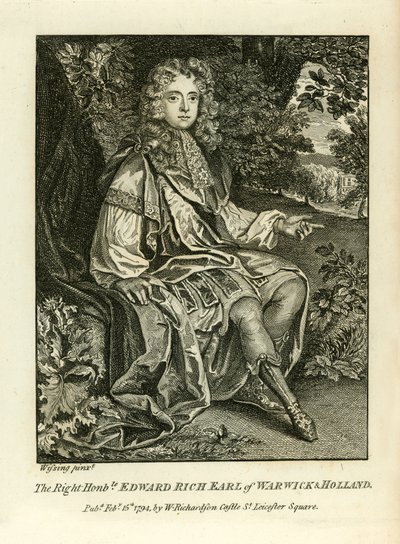 Edward Rich, Warwick és Hollandia grófja alkotó: English School