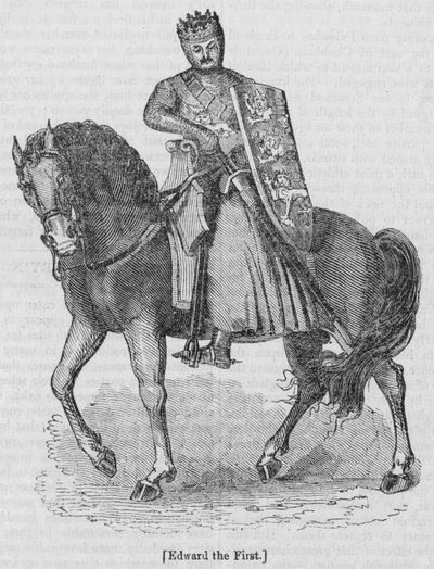 Első Edward (metszet) alkotó: English School