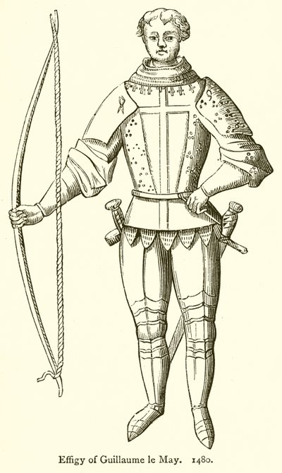 Guillaume le May képmása. 1480 alkotó: English School