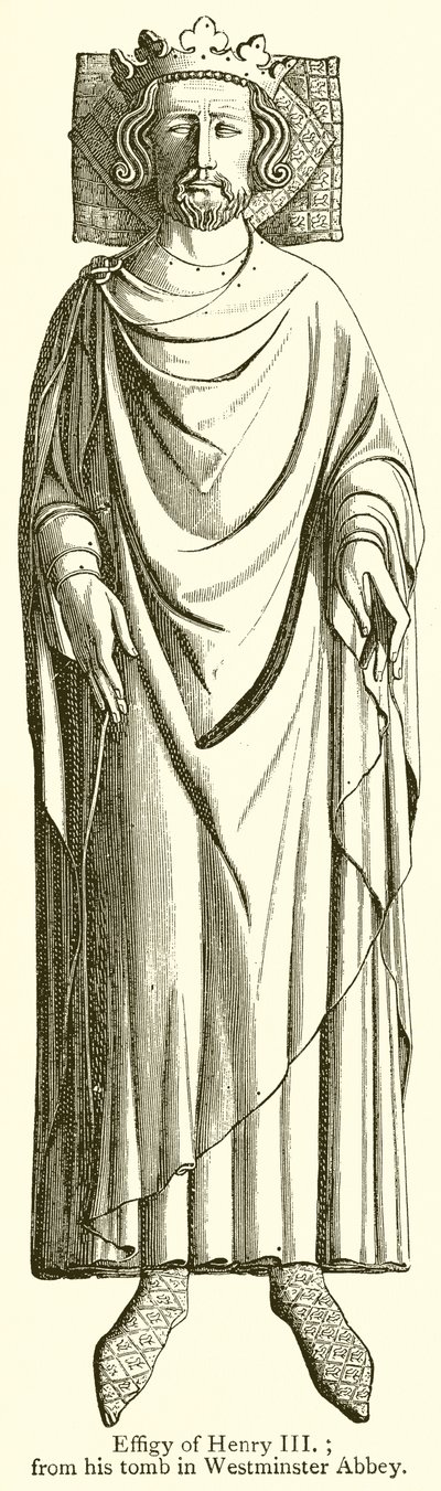 Henrik képmása III alkotó: English School