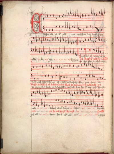 Egerton 3307, f.63v Carol for St. George alkotó: English School