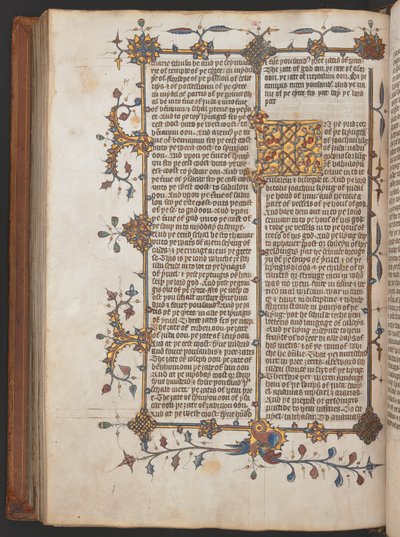 Egerton 617, Wycliffita Biblia, 1397 előtt (pergamen) alkotó: English School
