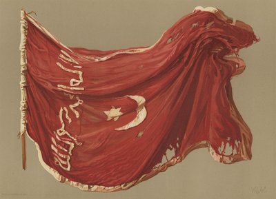 Sinkat egyiptomi szabványa (chromolitho) alkotó: English School