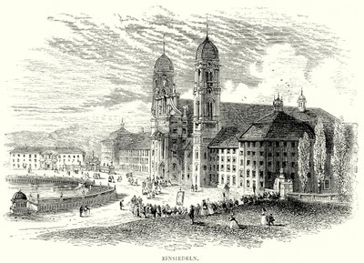 Einsiedeln (metszet) alkotó: English School