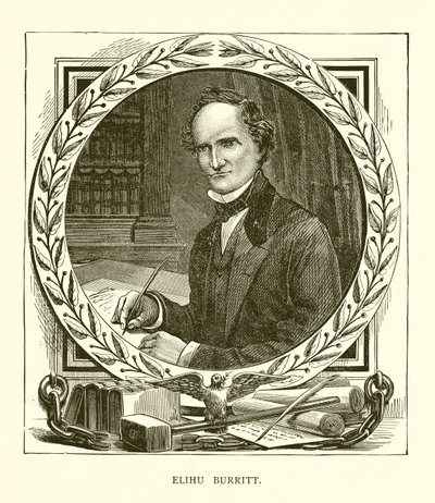 Elihu Burritt alkotó: English School
