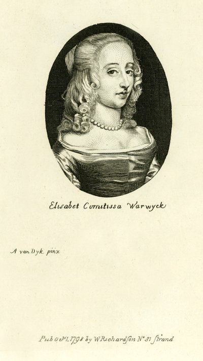 Erzsébet, Warwick grófnője alkotó: English School