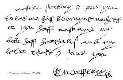 Erzsébet, Norfolk hercegnője alkotó: English School