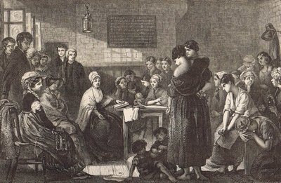 Elizabeth Fry (1780-1845) (metszet) alkotó: English School