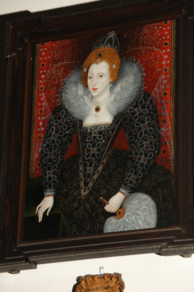 I. Erzsébet (1533-1603), 1590 körül (olaj, tábla) alkotó: English School