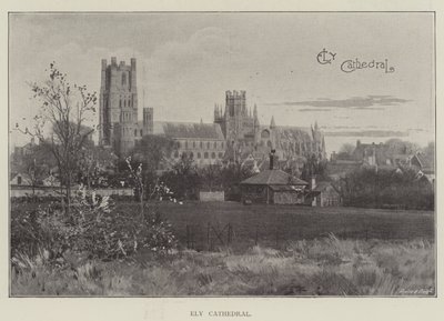 Ely székesegyház (litho) alkotó: English School