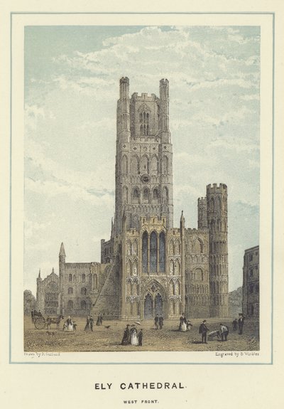 Ely katedrális, nyugati front alkotó: English School