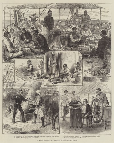 Útban Souakimba (metszet) alkotó: English School