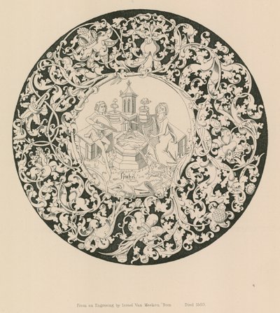 Metszet, Israel Van Meeken (metszet) alkotó: English School
