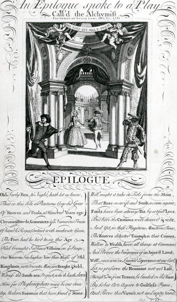 Epilógus az alkimista című darabhoz alkotó: English School