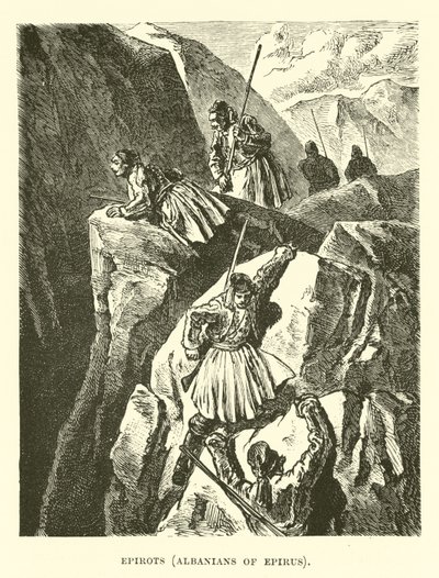 epirótok, epiruszi albánok alkotó: English School