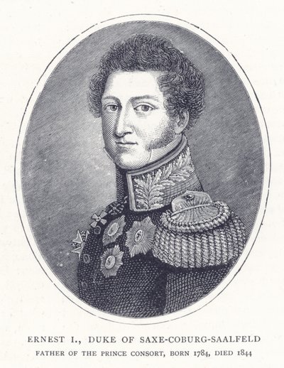 I. Ernest, Szász-Coburg-Saalfeld hercege alkotó: English School