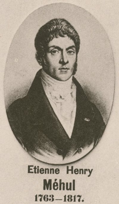 Etienne Henry Mehul (metszet) alkotó: English School